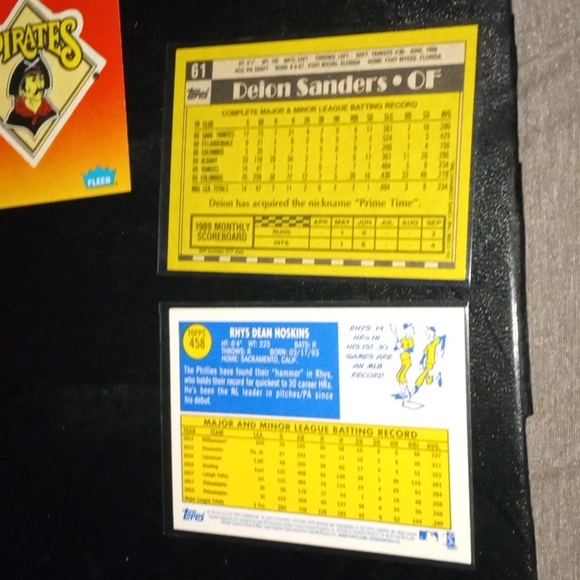 Deion Sanders rookie with Rhys Hoskins - Picture 4 of 4